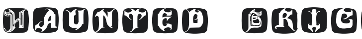 Haunted Bricks Font Preview