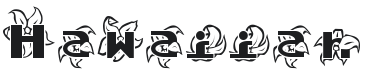 Hawaiiah Font Preview