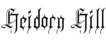 Heidorn Hill Font Preview