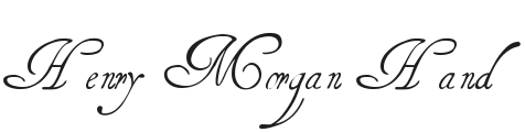 Henry Morgan Hand Font Preview