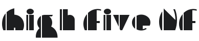High Five NF Font Preview