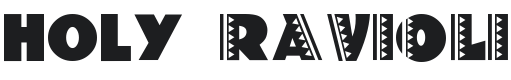 Holy Ravioli Font Preview