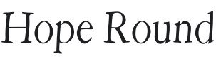 Hope Round Font Preview