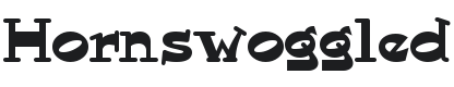 Hornswoggled Font Preview