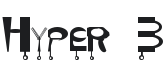 Hyper 3 Font Preview