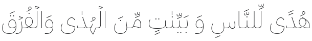 IBM Plex Sans Arabic Thin Font Preview