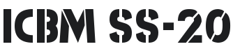 ICBM SS-20 Font Preview