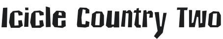 Icicle Country Two Font Preview