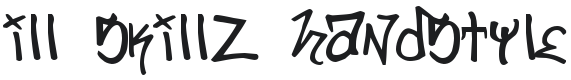 Ill Skillz Font Preview