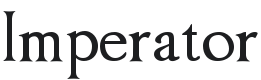 Imperator Font Preview