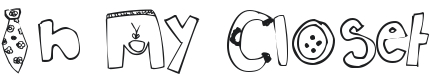 In My Closet Font Preview