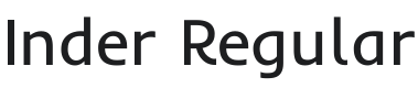 Inder Font Preview