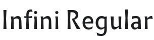 Infini Font Preview