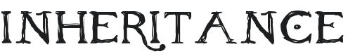 Inheritance Font Preview