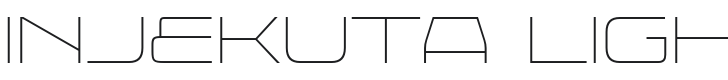InjekutaLt-Regular Font Preview