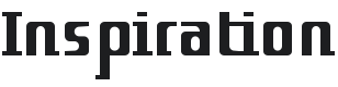Inspiration Font Preview
