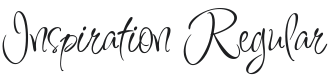 Inspiration Font Preview