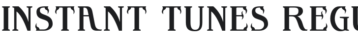 Instant Tunes Font Preview