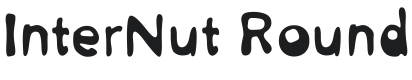 InterNut Round Font Preview
