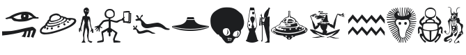 Isis Dings Font Preview