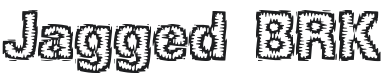 Jagged Font Preview