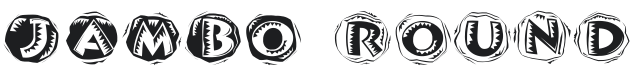 Jambo Round Font Preview