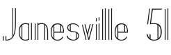 Janesville 51 Font Preview