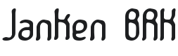 Janken Font Preview