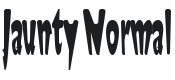 Jaunty Font Preview