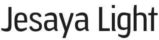Jesaya Font Preview