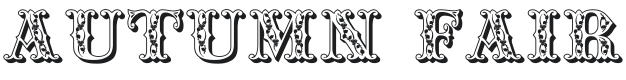 JF Autumn Fair Font Preview