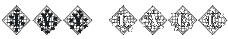 JF Ivy Lace Font Preview