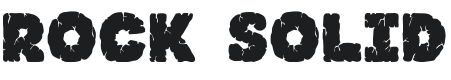 JF Rock Solid Font Preview