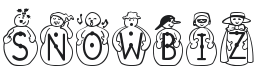 JF Snowbiz Font Preview