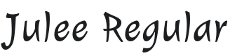 Julee Font Preview