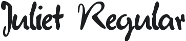 Juliet Font Preview