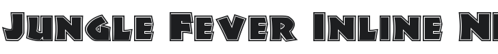 Jungle Fever Inline NF Font Preview