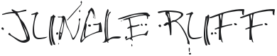 Jungle Ruff Font Preview