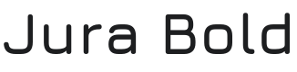 Jura Bold Font Preview