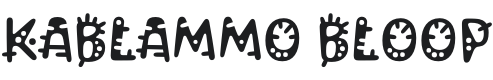Kablammo Font Preview