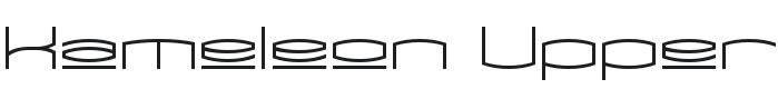 Kameleon Upper Font Preview