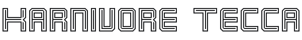 Karnivore Tecca Font Preview