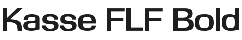 Kasse FLF-Bold Font Preview