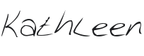 Kathleen Font Preview