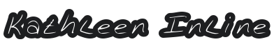 Kathleen Inline Font Preview