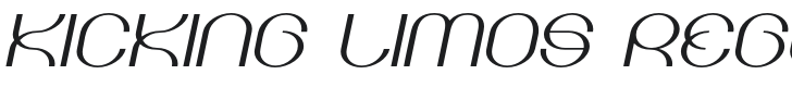 Kicking Limos Font Preview
