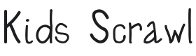 Kids Scrawl Font Preview