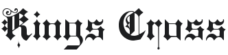 Kings Cross Font Preview
