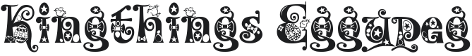 Kingthings Eggypeg Font Preview