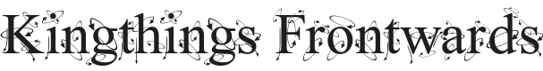 Kingthings Frontwards Font Preview